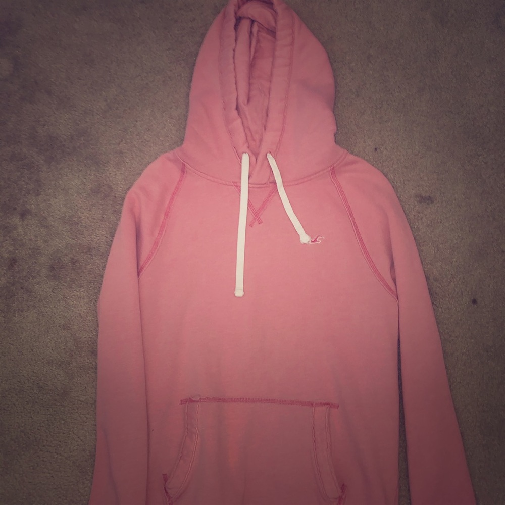 Pink Men’s hollister sweatshirt